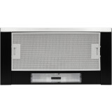 Вытяжка KRONA KAMILLA slim 600 Black/Stainless Steel (2 мотора) (00020960)