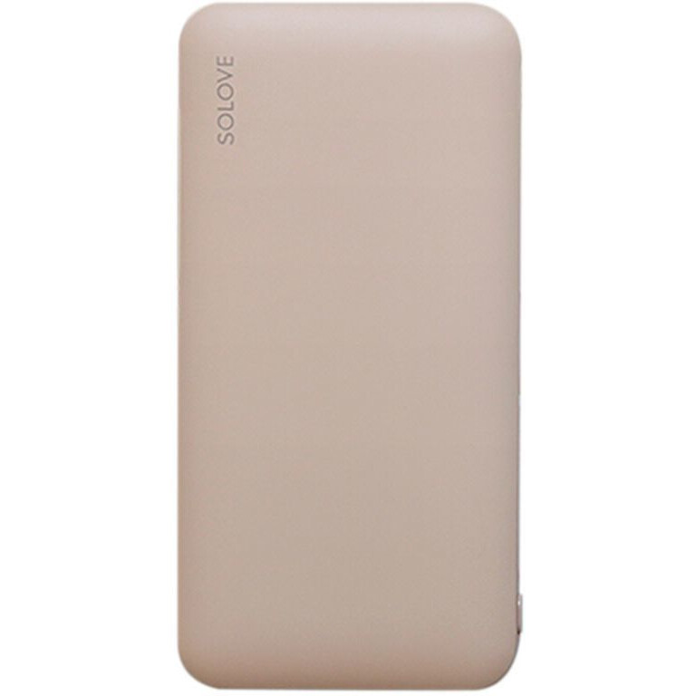 Внешний аккумулятор SOLOVE 001M+ Pink
