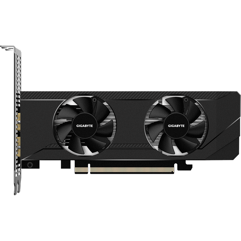 Видеокарта AMD Radeon RX 6400 Gigabyte 4Gb (GV-R64D6-4GL) - фото 3