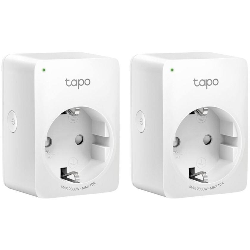 Умная розетка TP-Link Tapo P100 (2 шт.) - Tapo P100(2-pack)