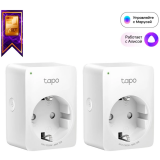 Умная розетка TP-Link Tapo P100 (2 шт.) (Tapo P100(2-pack))
