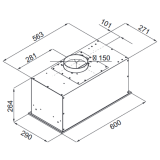 Вытяжка Kuppersberg IBOX 60 X