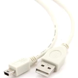 Кабель USB - miniUSB, 1.8м, Bion BXP-CC-USB2-AM5P-018