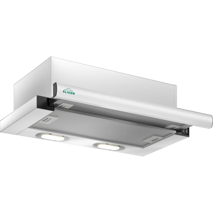 Вытяжка Elikor Интегра 60П-400-В2Л White - КВ II М-400-60-260