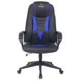 Игровое кресло Бюрократ Zombie 8 Black/Blue (ZOMBIE 8 BLUE)