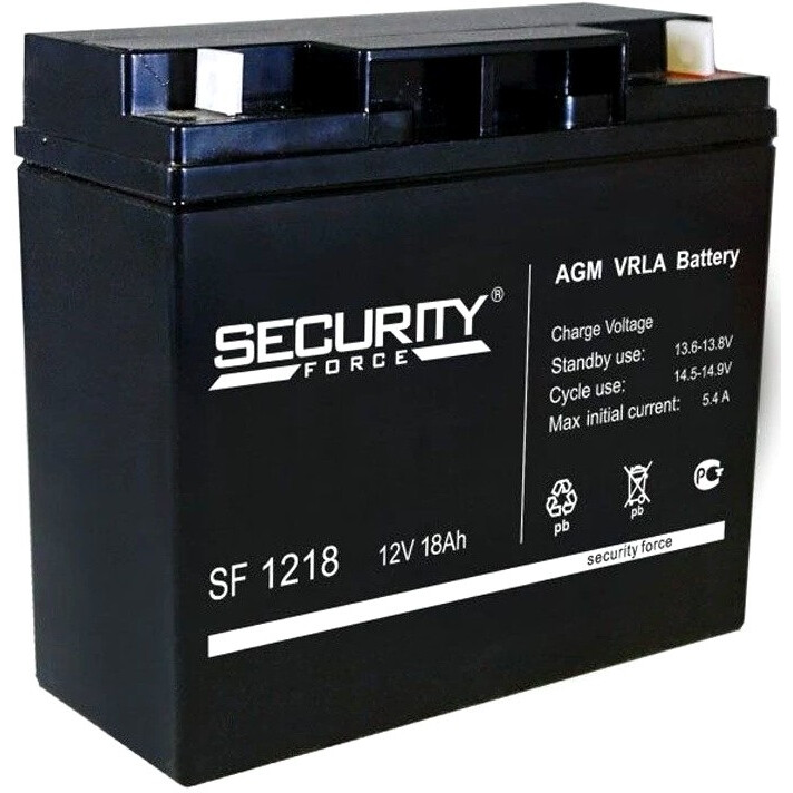 Аккумуляторная батарея Security Force SF 1218