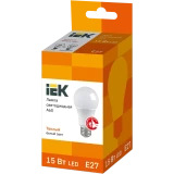 Светодиодная лампочка IEK LLE-A60-15-230-30-E27 (15 Вт, E27)