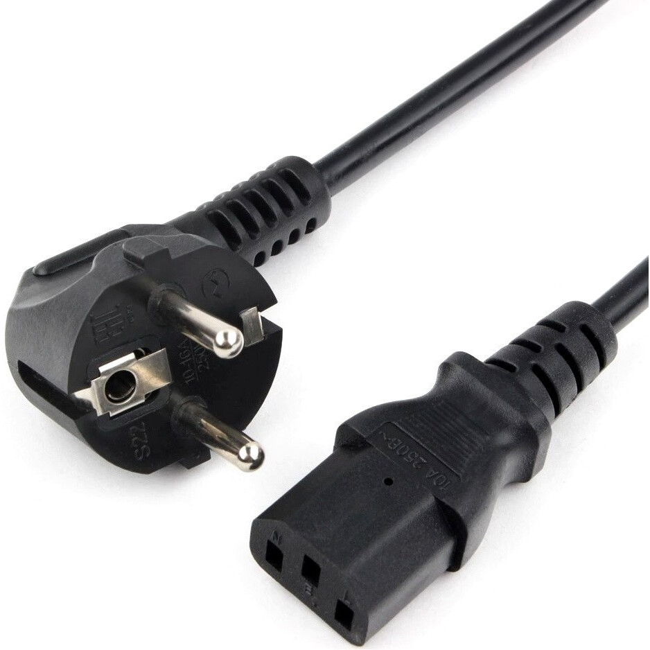 Кабель питания Schuko - C13, 3м, Power Cube RPC-186BLXL-PRO3