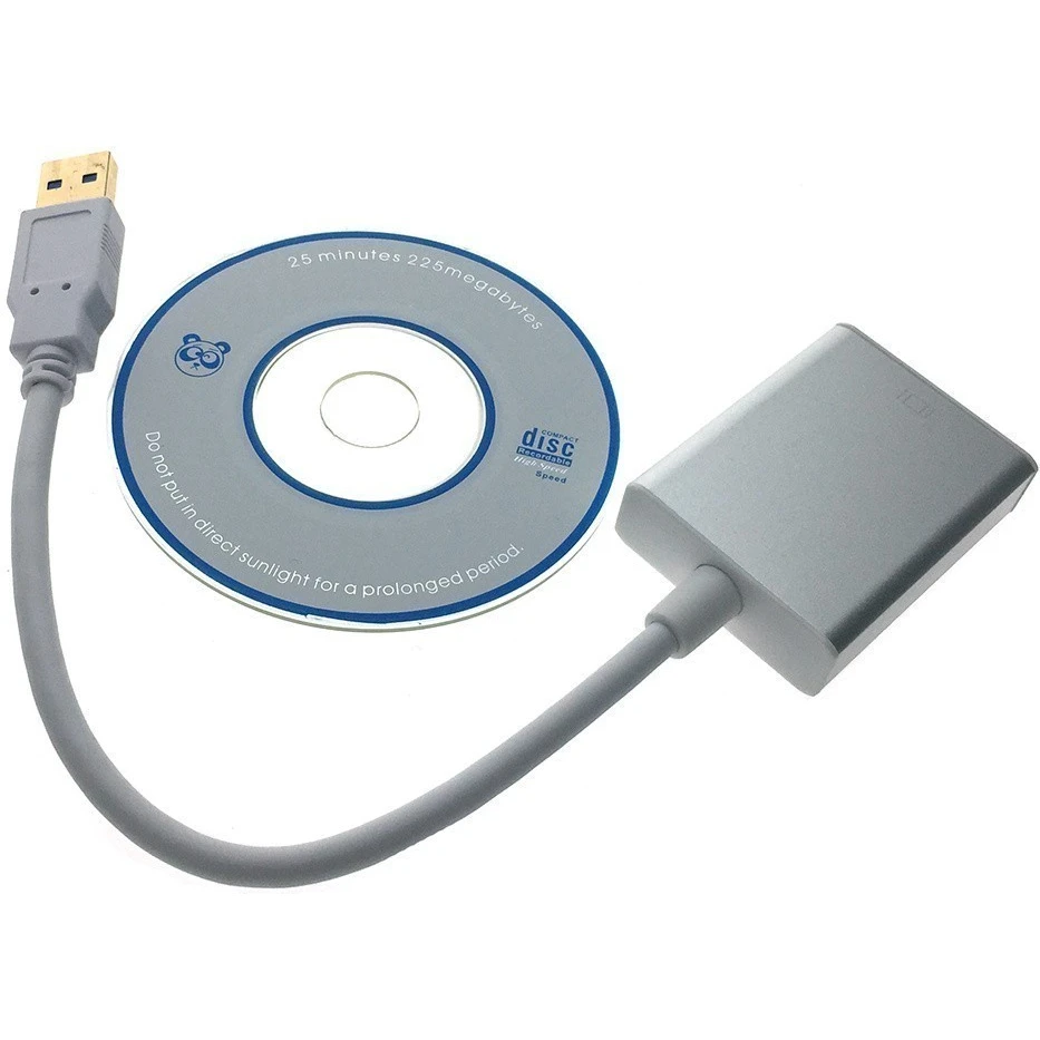 Переходник USB A (M) - HDMI (F), Espada EU3HDMI - фото 2