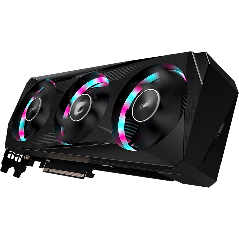 Видеокарта AMD Radeon RX 6750 XT Gigabyte 12Gb (GV-R675XTAORUS E-12GD) - фото 3