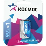Батарейка КОСМОС KOC6LR61MAX1BL (9V, 1 шт.)