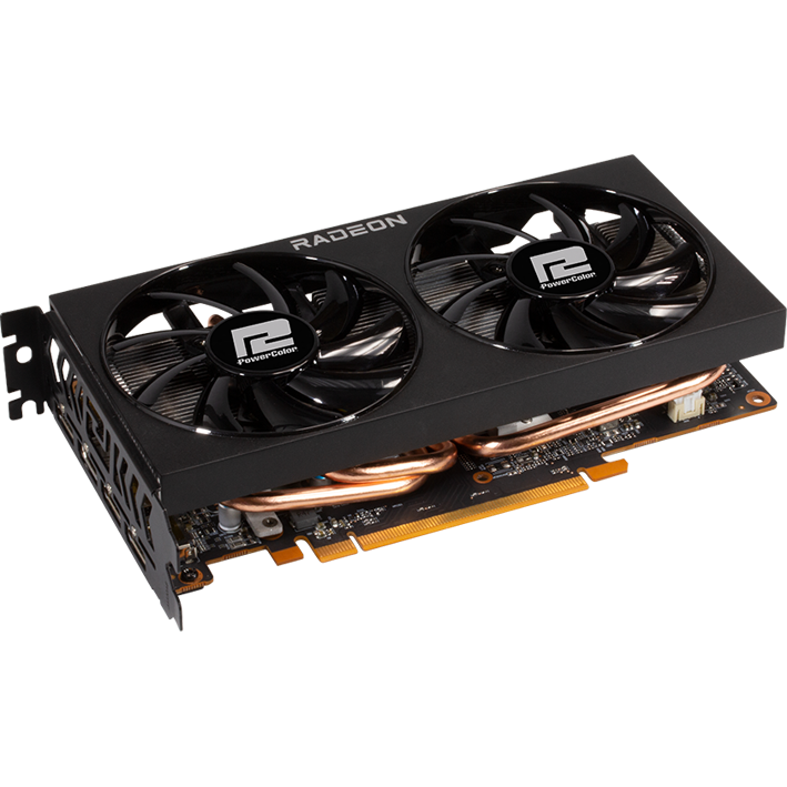 Видеокарта AMD Radeon RX 6600 PowerColor 8Gb (AXRX 6600 8GBD6-3DH) RTL - фото 3