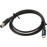 Кабель USB B (M) - USB Type-C, 1м, Vention CQUBF