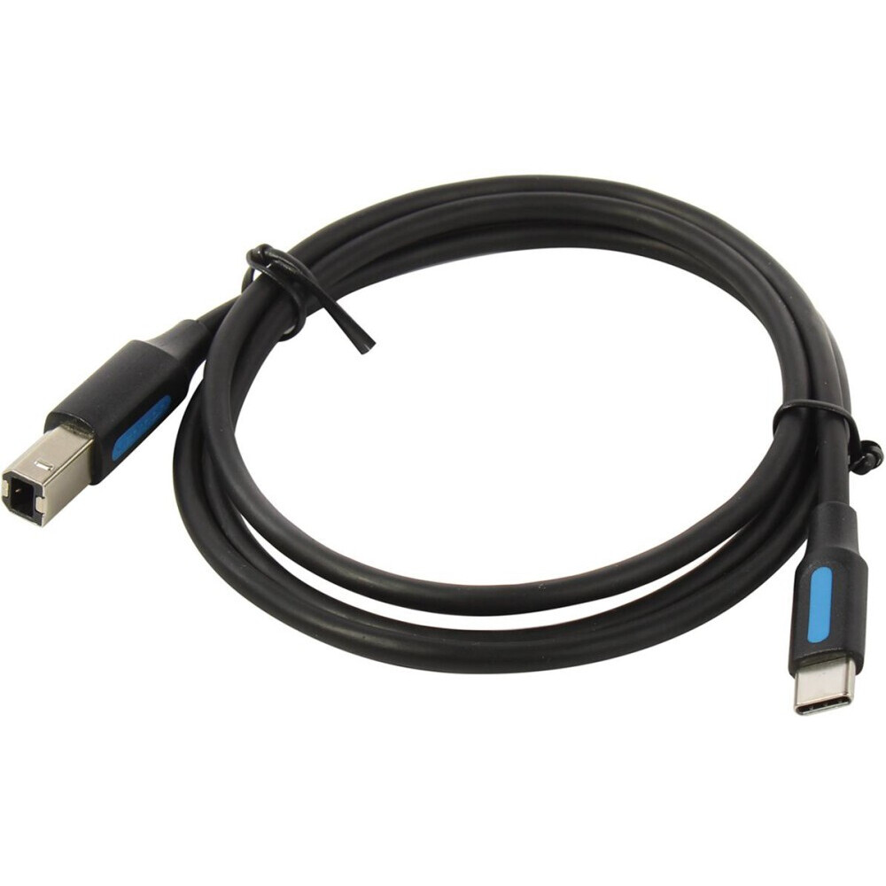 Кабель USB B (M) - USB Type-C, 1м, Vention CQUBF