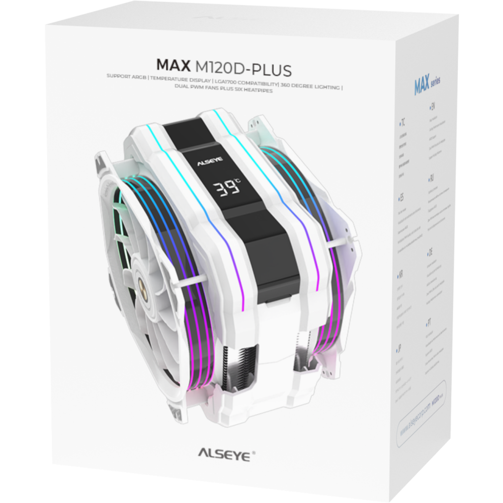 Кулер Alseye M120D-W-Plus - 875675 - фото 5
