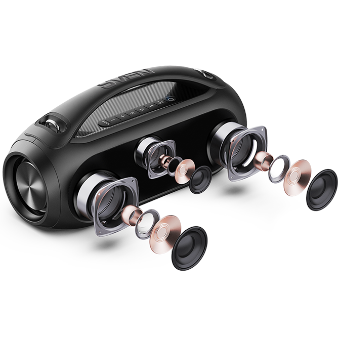 Портативная акустика Sven PS-380 Black - SV-021290 - фото 3