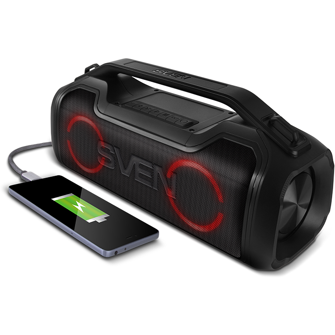 Портативная акустика Sven PS-390 Black - SV-021306 - фото 6