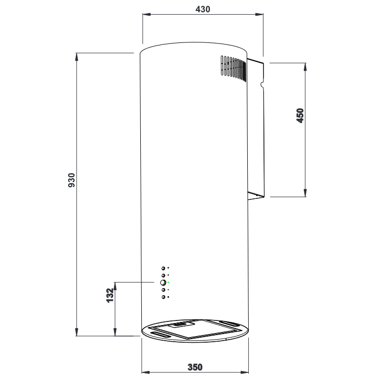 Вытяжка Weissgauff Gracia BL - 427087 - фото 6