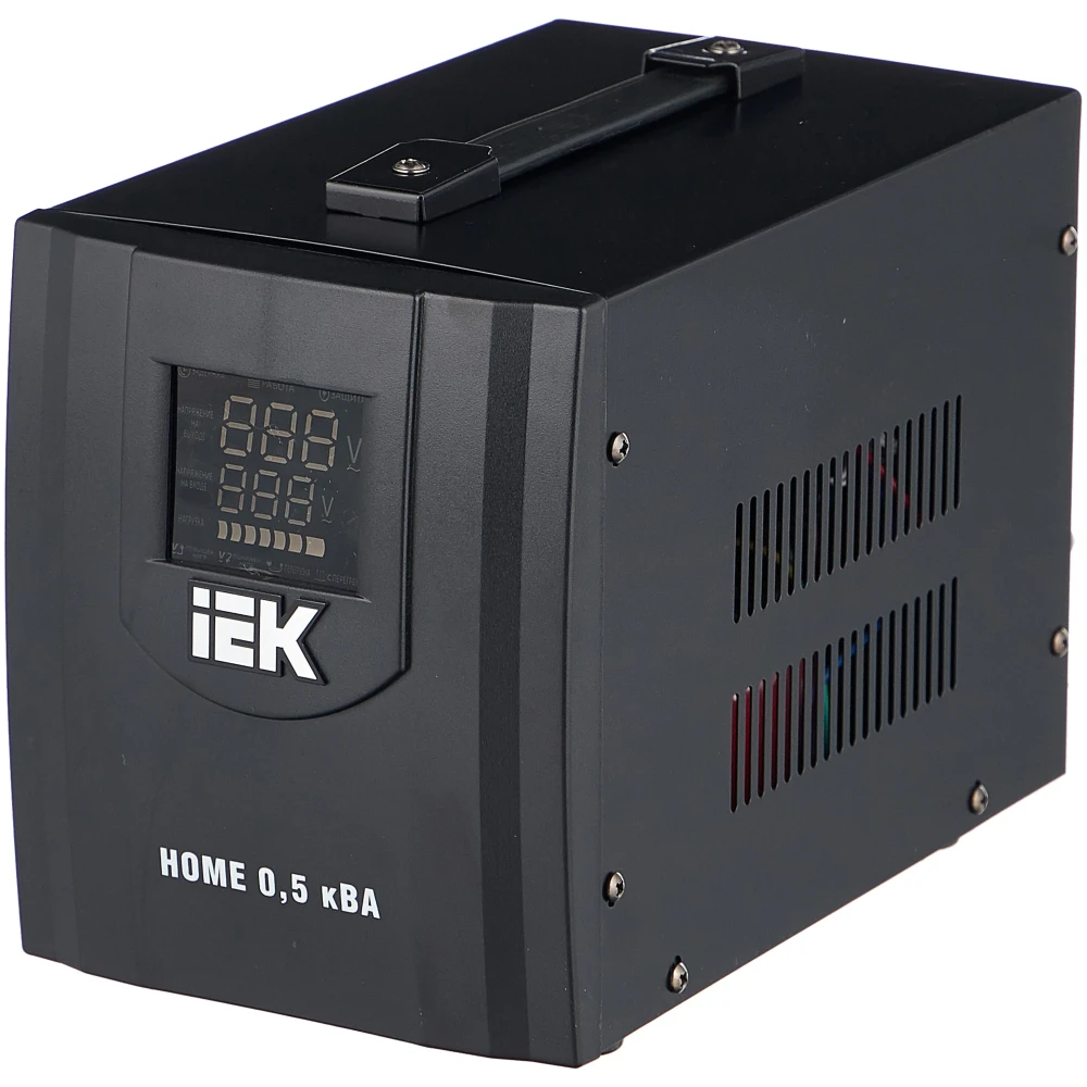 Стабилизатор напряжения IEK HOME 0,5 кВА - IVS20-1-00500