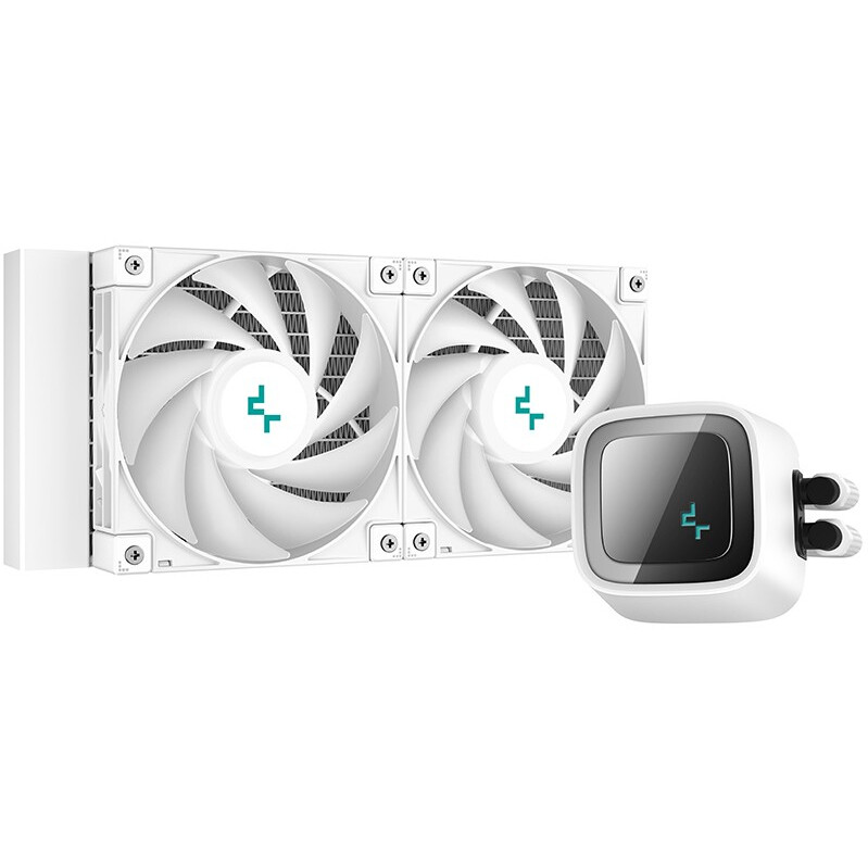 Система жидкостного охлаждения DeepCool LS520 White - R-LS520-WHAMNT-G-1 - фото 2