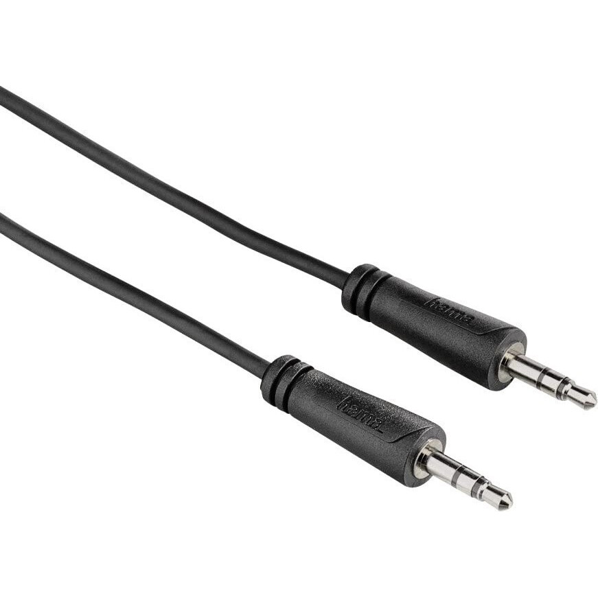 Кабель 3.5 Jack (M) - 3.5 Jack (M), 0.75м, HAMA H-122307 - 00122307
