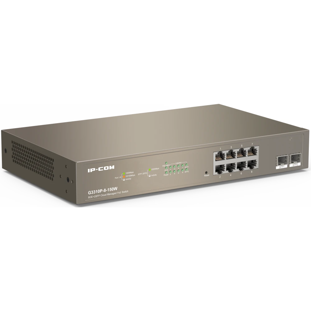 Коммутатор (свитч) IP-COM G3310P-8-150W - фото 2