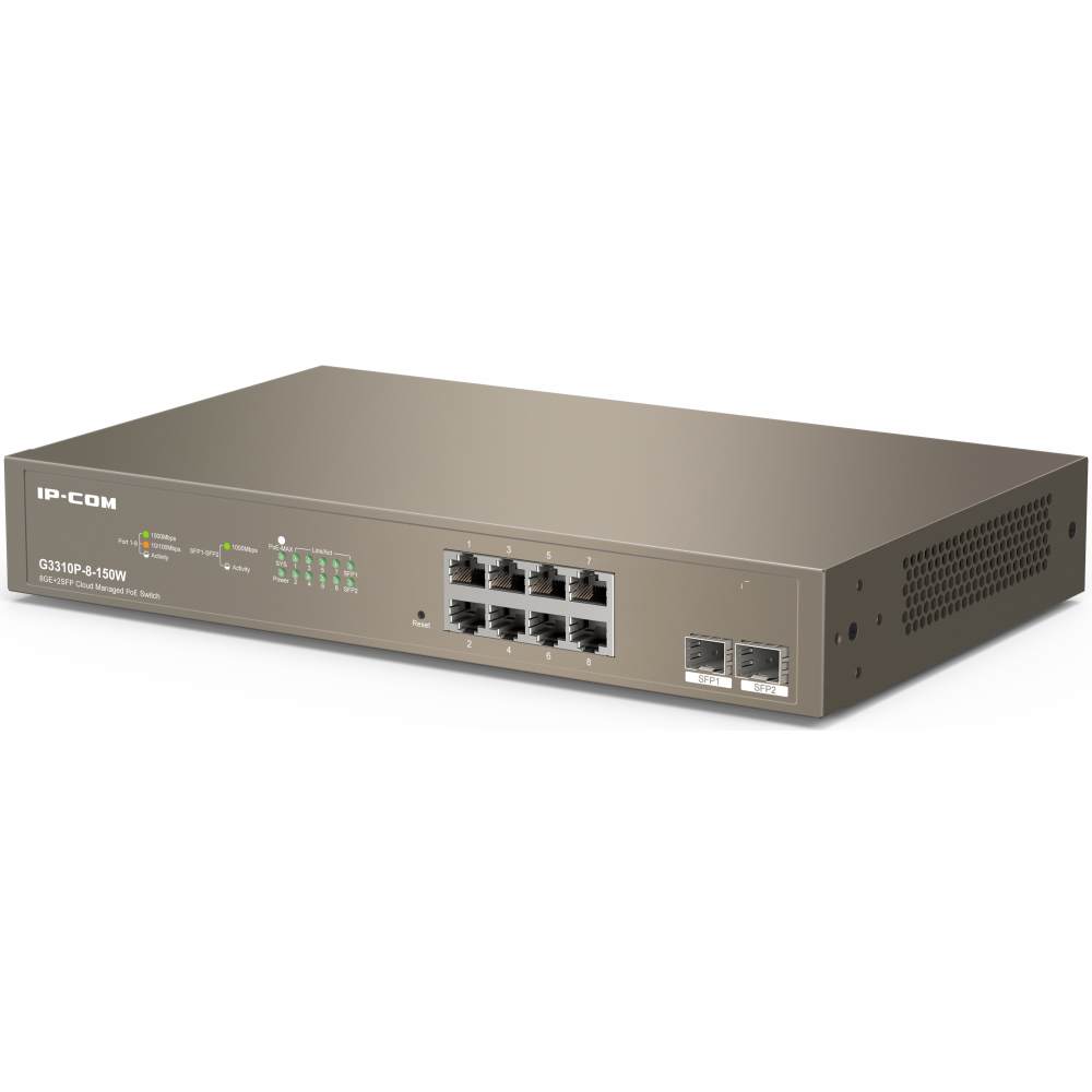 Коммутатор (свитч) IP-COM G3310P-8-150W - фото 3