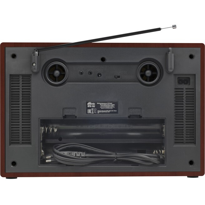 Радиоприёмник Ritmix RPR-102 Wood - фото 5