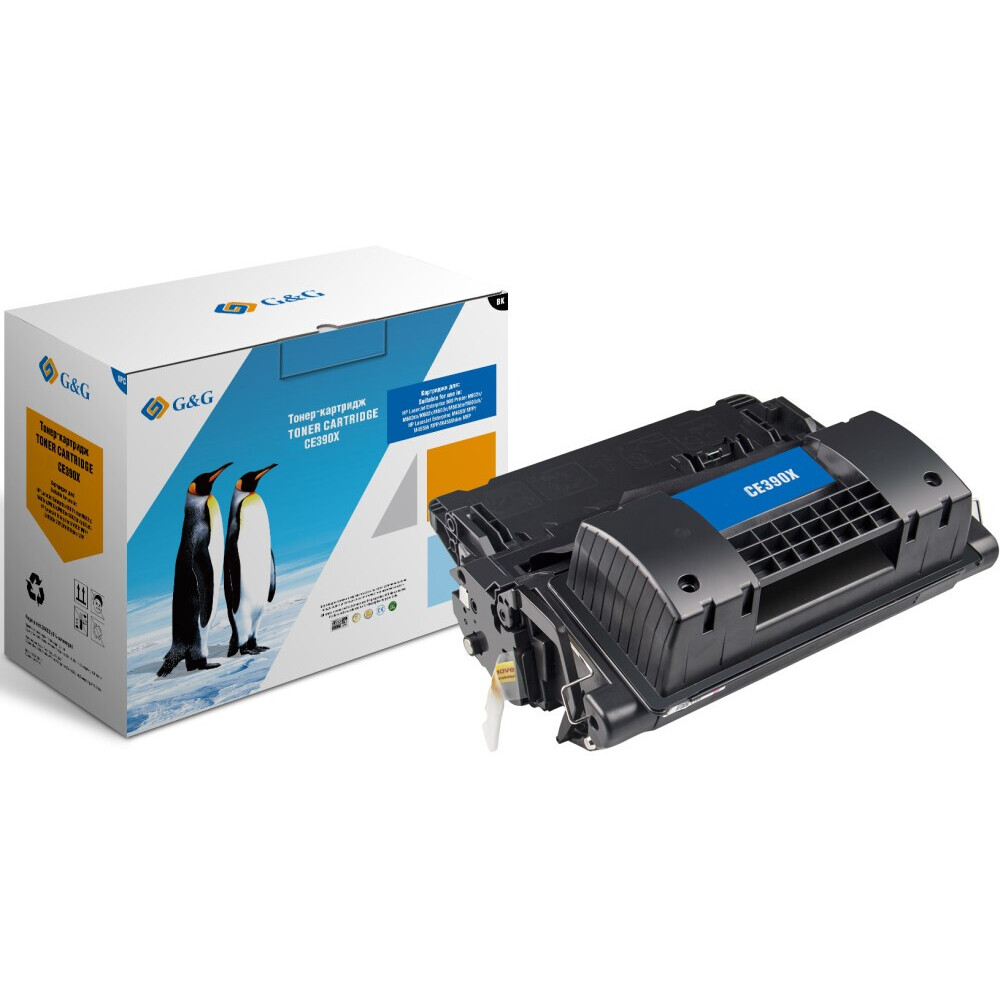 Картридж G&G GG-CE390X Black