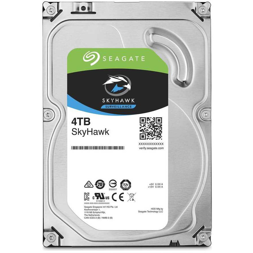 Жёсткий диск 4TB SATA-III Seagate SkyHawk Surveillance (ST4000VX016)