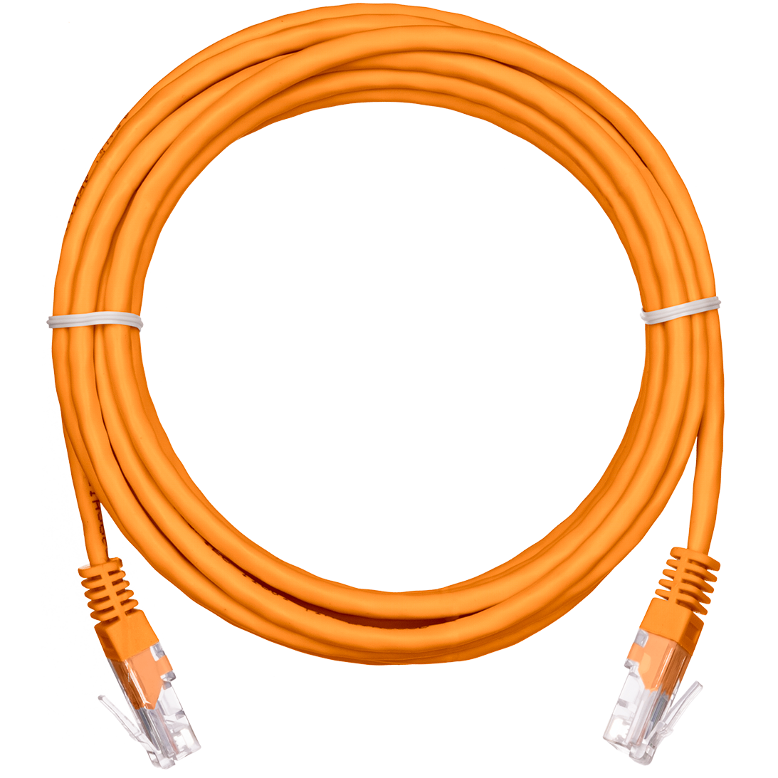 Патч-корд NETLAN EC-PC4UD55B-BC-PVC-015-OR-10, 1.5м, 10 шт.