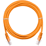 Патч-корд NETLAN EC-PC4UD55B-BC-PVC-015-OR-10, 1.5м, 10 шт.