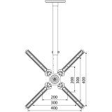 Кронштейн Cactus CS-CP07