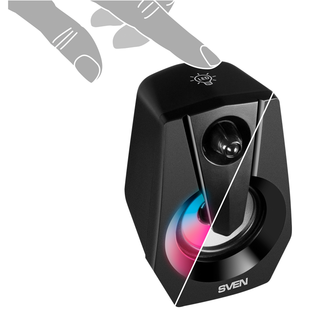 Колонки Sven 370 Black - SV-020552 - фото 5