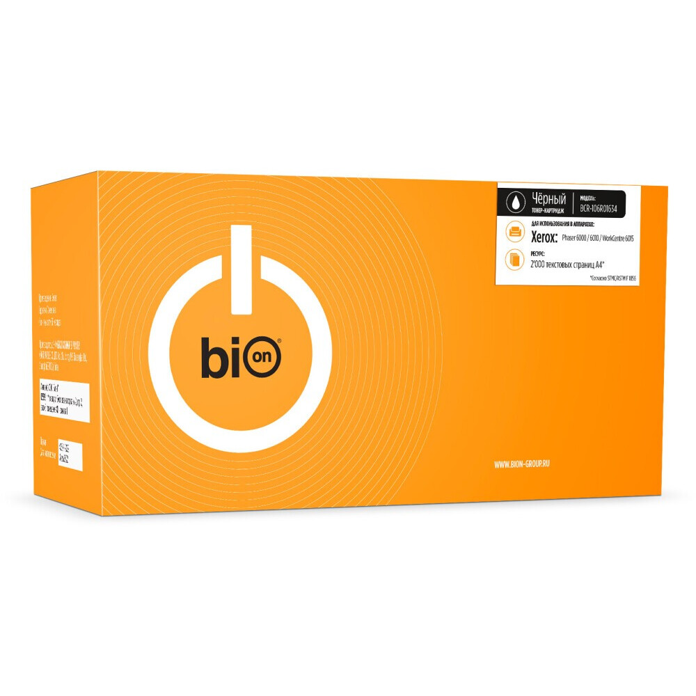 Картридж Bion 106R01634 Black