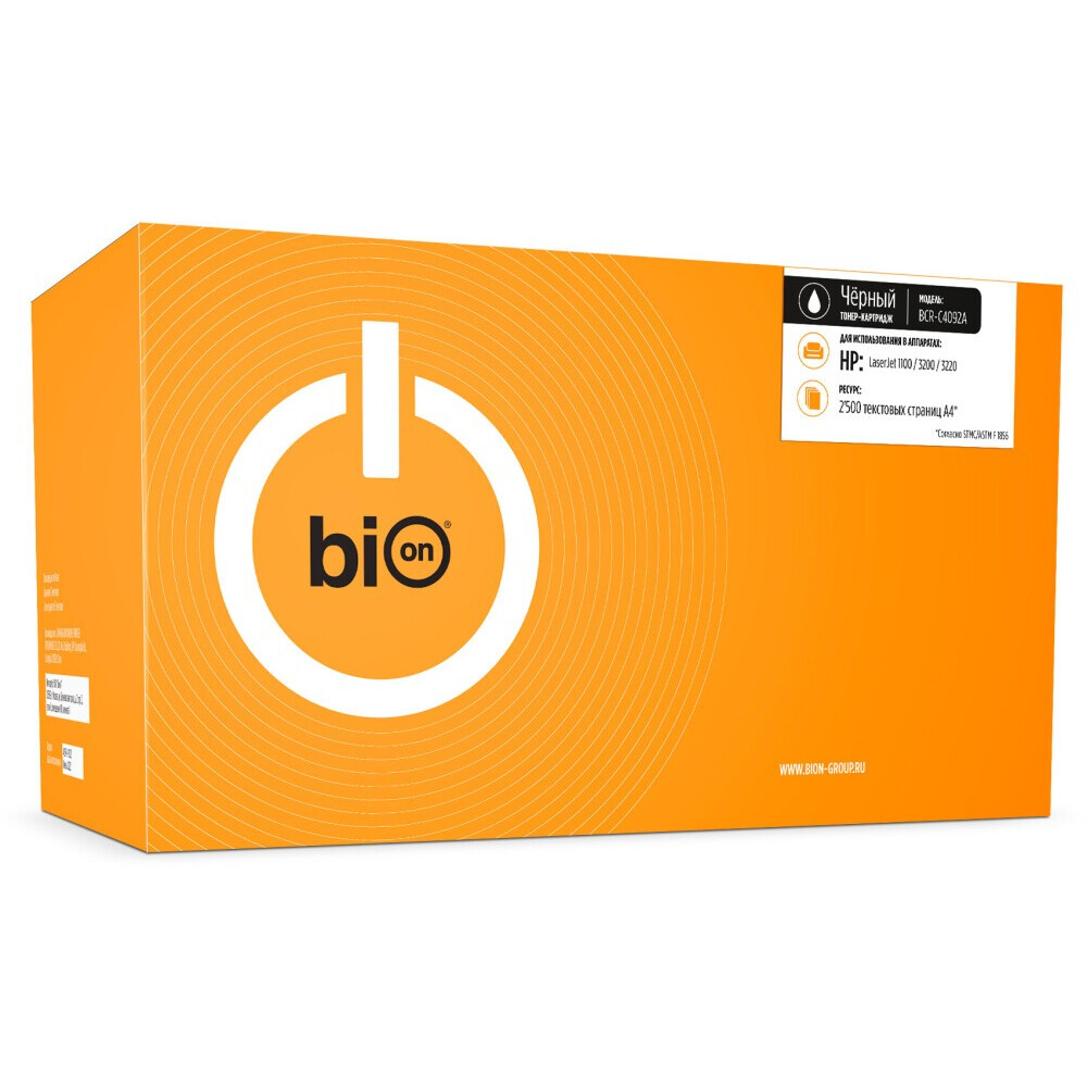 Картридж Bion C4092A Black