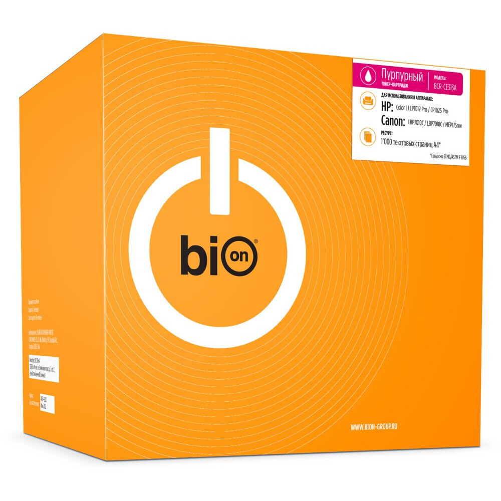 Картридж Bion CE313A Magenta