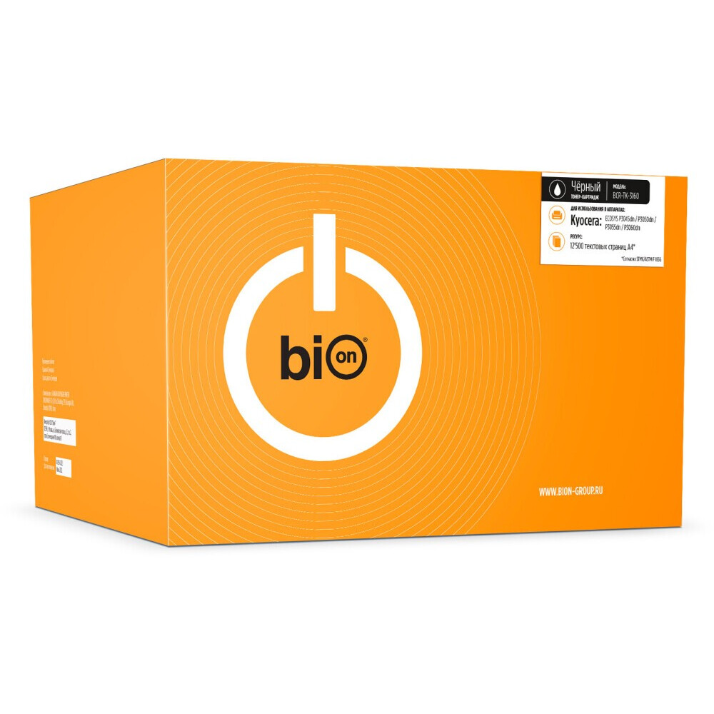 Картридж Bion TK-3160 Black
