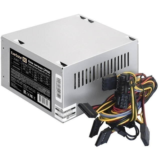 Блок питания 650W ExeGate CP650 (EX292145RUS-PC) - фото 2