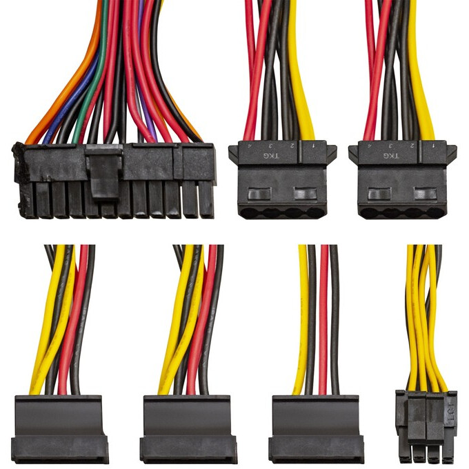 Блок питания 250W ExeGate 1U-F250S (EX291347RUS) - фото 5