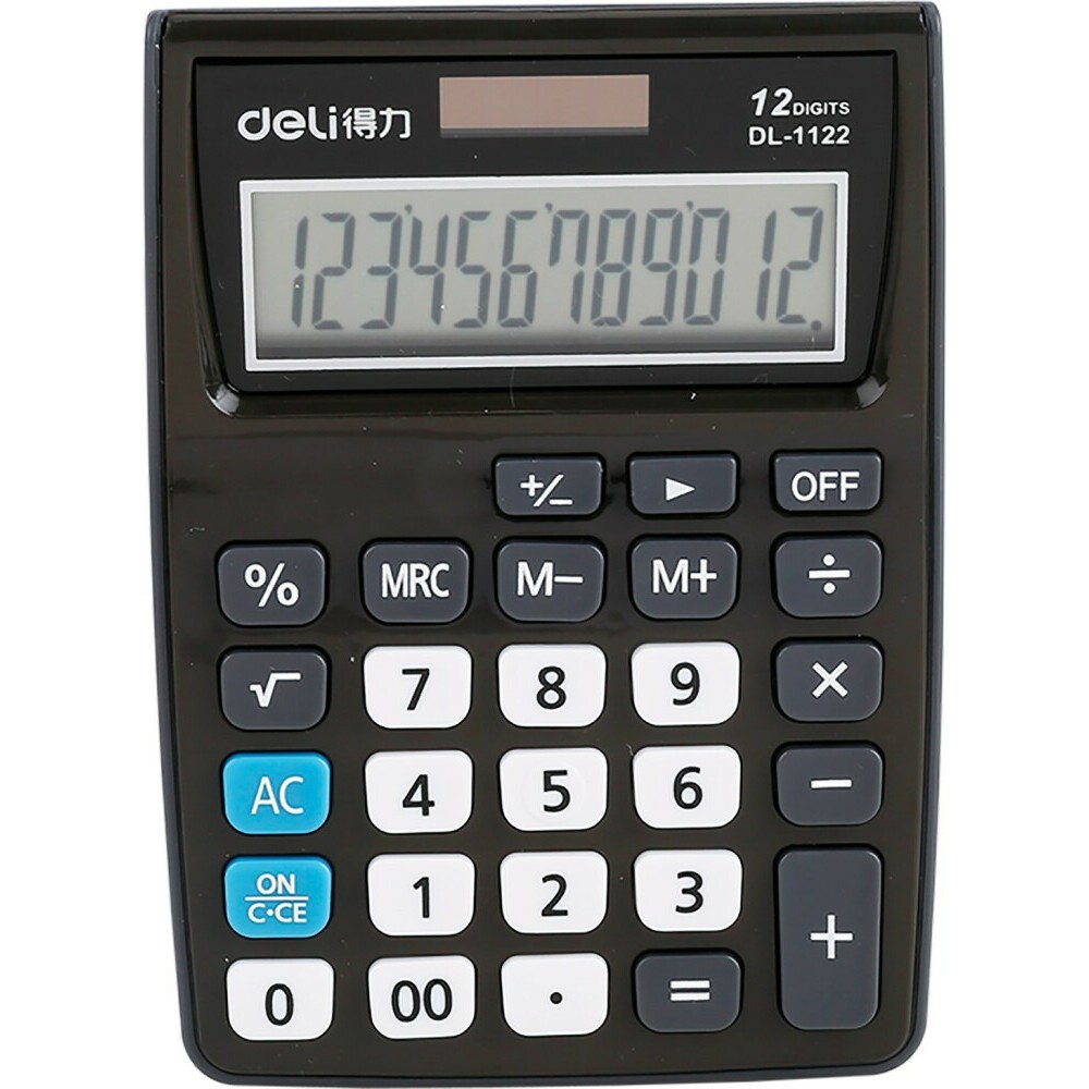 Калькулятор Deli E1122 Grey - E1122/GREY