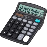 Калькулятор Deli E837 Black
