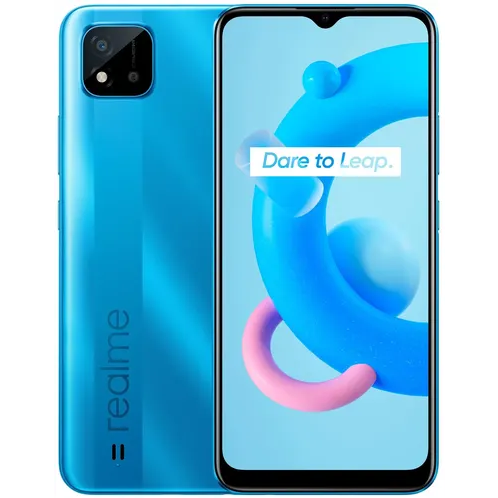 Смартфон Realme C11 2021 2/32Gb Lake Blue - 5995092