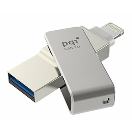 USB Flash накопитель 16Gb PQI iConnect mini Grey - 6I04-016GR1001