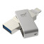 USB Flash накопитель 16Gb PQI iConnect mini Grey - 6I04-016GR1001