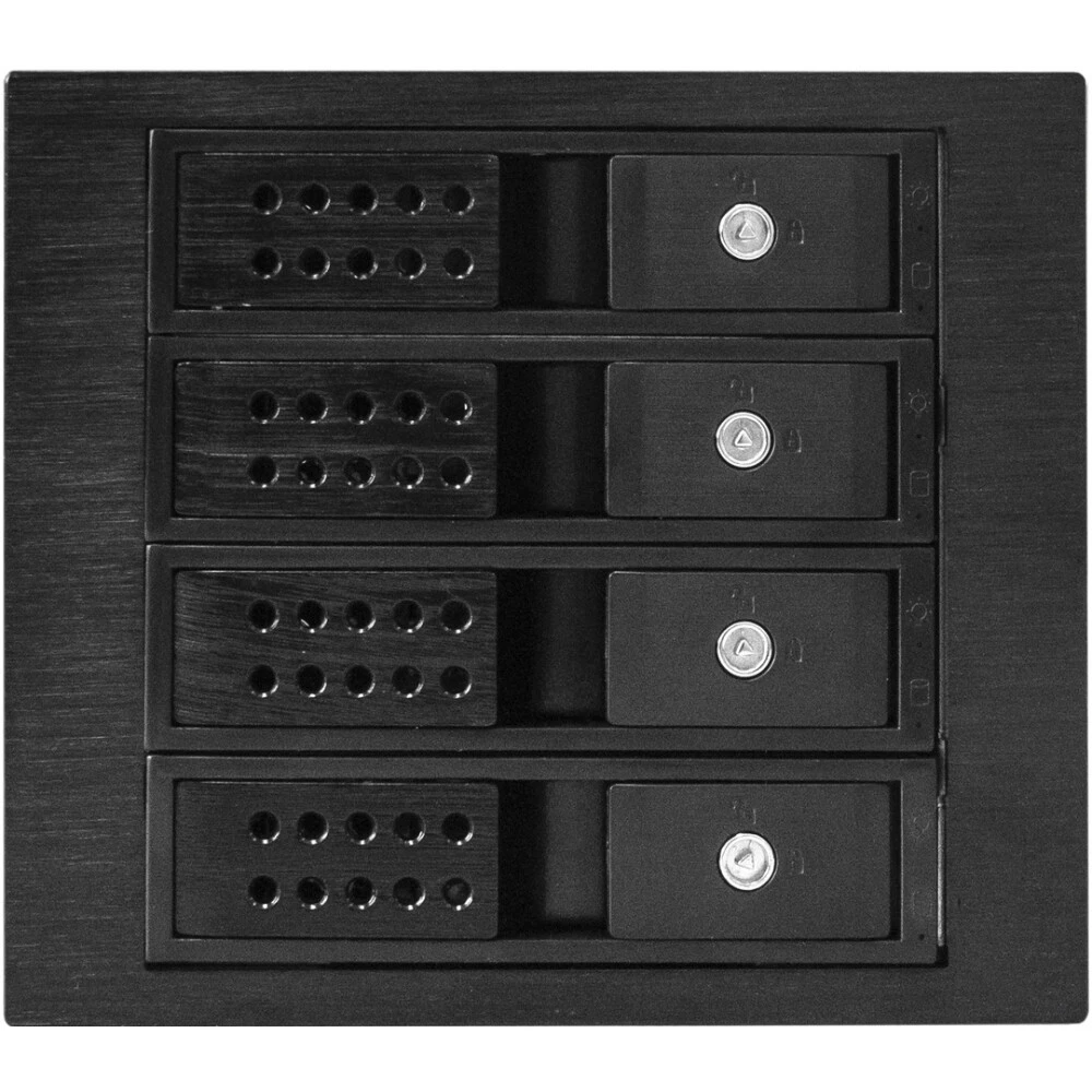 Корзина для накопителей ExeGate HS435-02 Black - EX291657RUS - фото 4