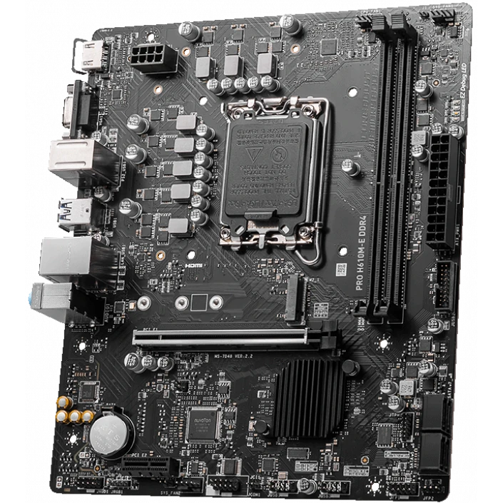Материнская плата MSI PRO H610M-E DDR4 - фото 2