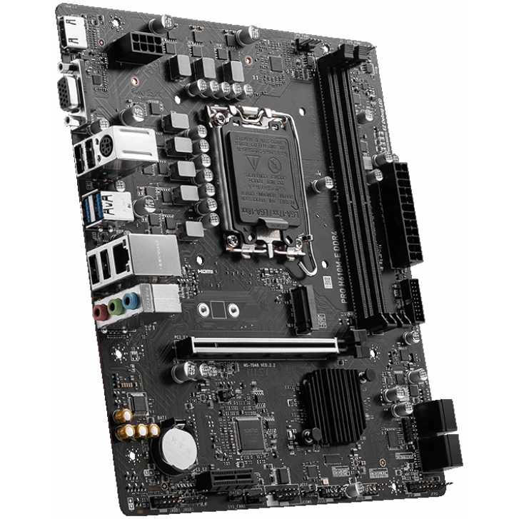 Материнская плата MSI PRO H610M-E DDR4 - фото 3