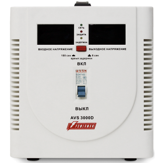 Стабилизатор напряжения Powerman AVS 3000D - фото 2