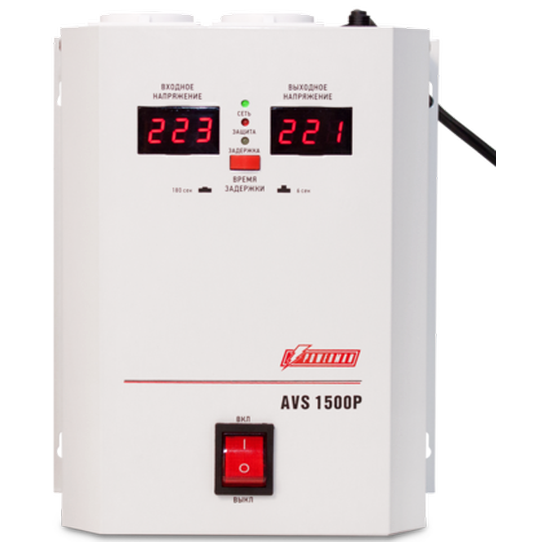 Стабилизатор напряжения Powerman AVS 1500P - фото 2